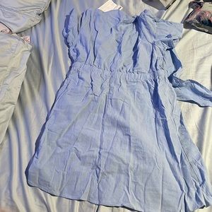 Blue dress